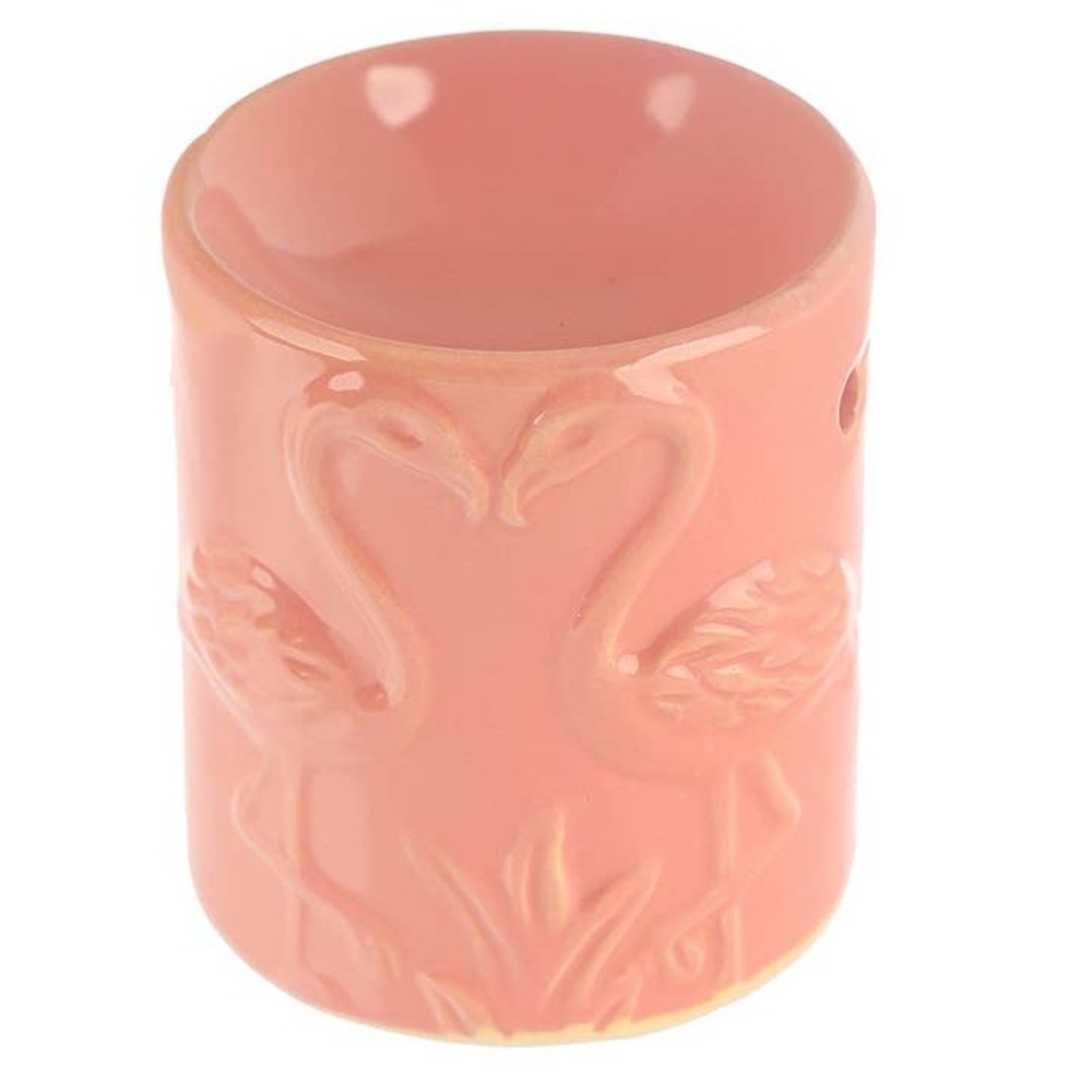 Pink Flamingo Ceramic Tealight Oil Burner